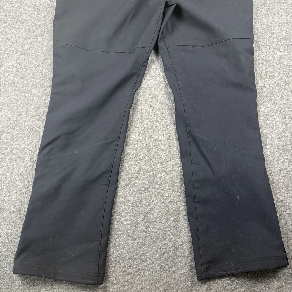 Columbia Pants Omni-Heat Mens 40x32 Black Softshell Hiking Hike Ski Snow Active
